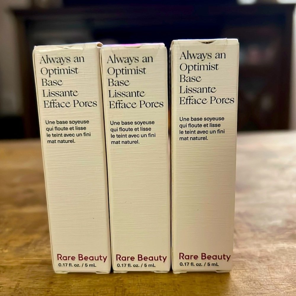 Brand new still sealed set of 3 Rare Beauty Illuminatrice Primer